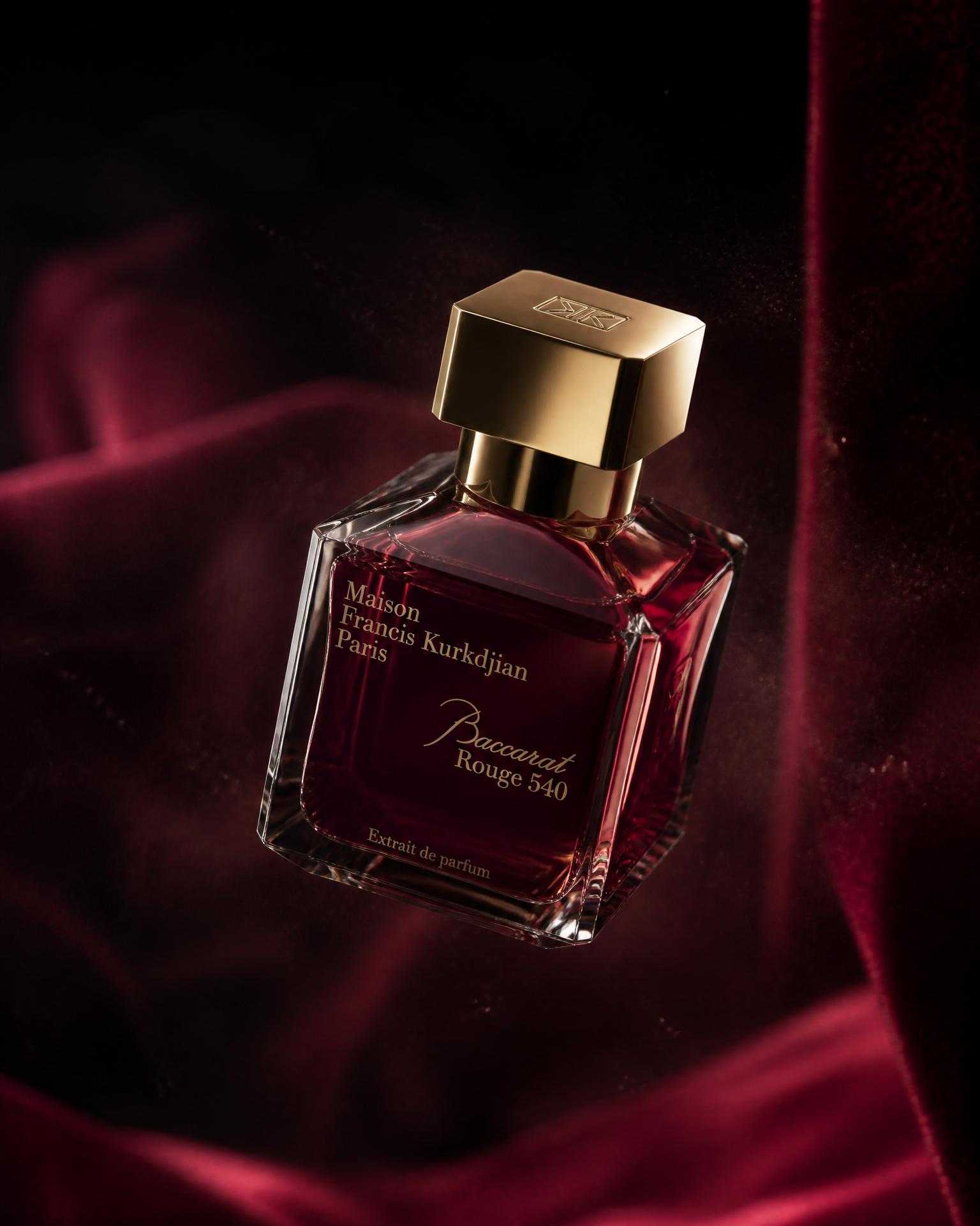 SHA luxury fragrance bottle
